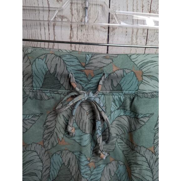 NEW Nine West Tropical Leaf Print Skirt Size S 17" l Green Pockets - Picture 3 of 6